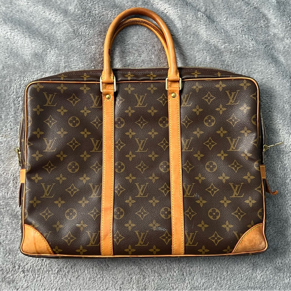 Louis Vuitton Brown Monogram Briefcase - Picture 2 of 11